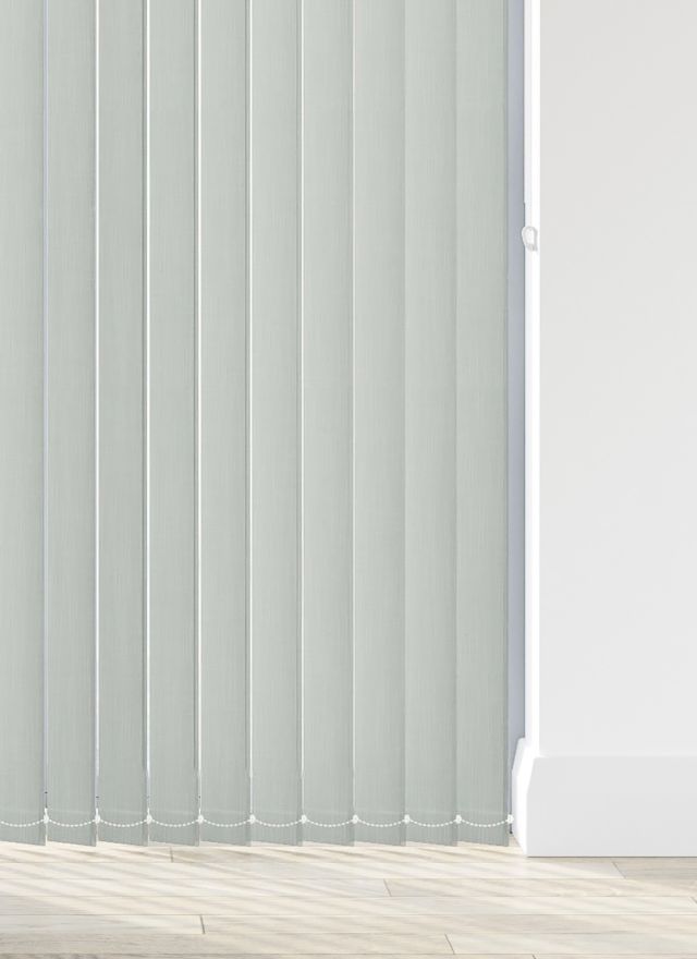Woven Duck Egg Vertical Blind