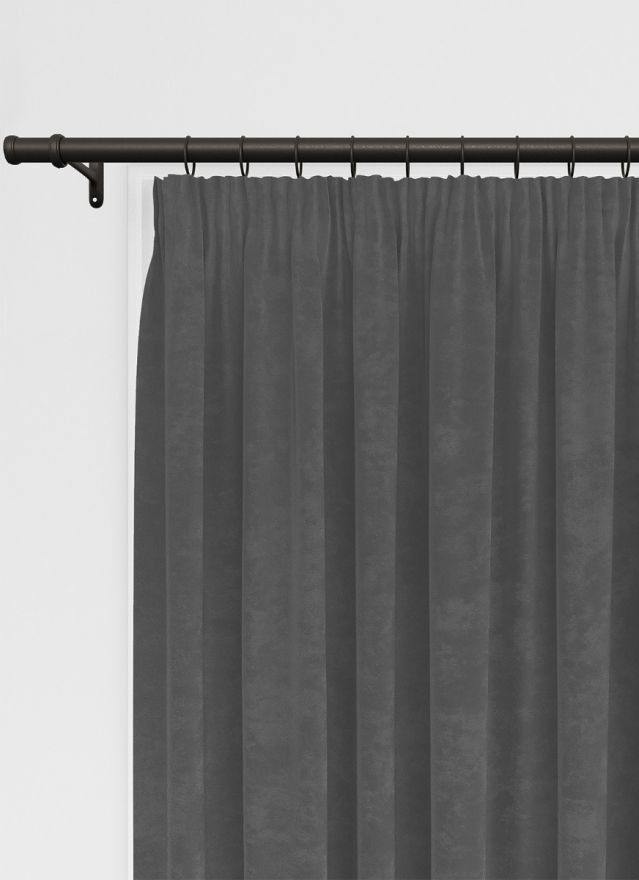 Faux Suede Ash Grey