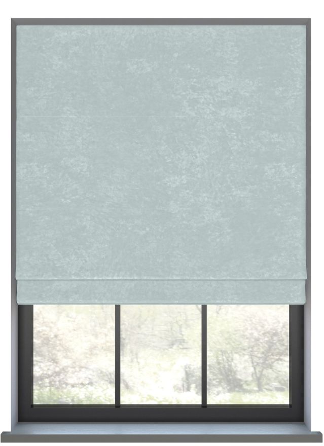 Faux Suede Soft Blue