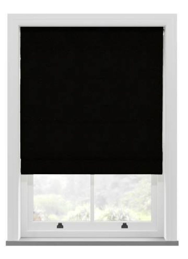 Glamour Faux Velvet Noir