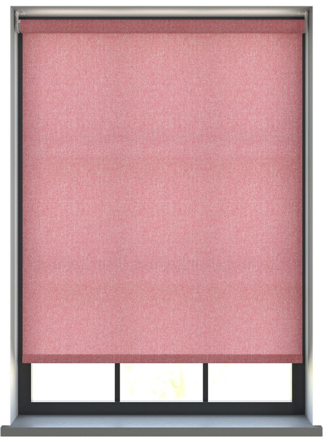 Lux Raspberry Roller Blind