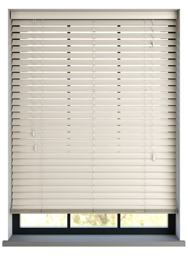 Real Wood Almond White