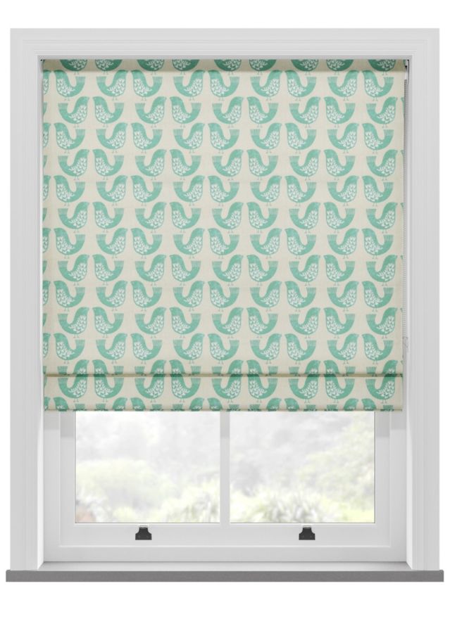 Scandi Birds Aqua