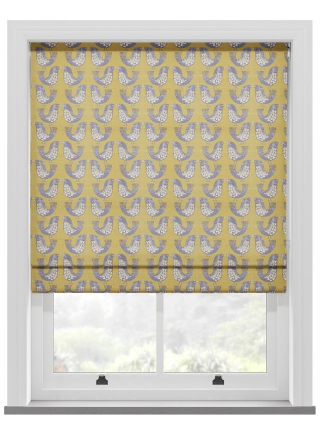 Scandi Birds Mustard