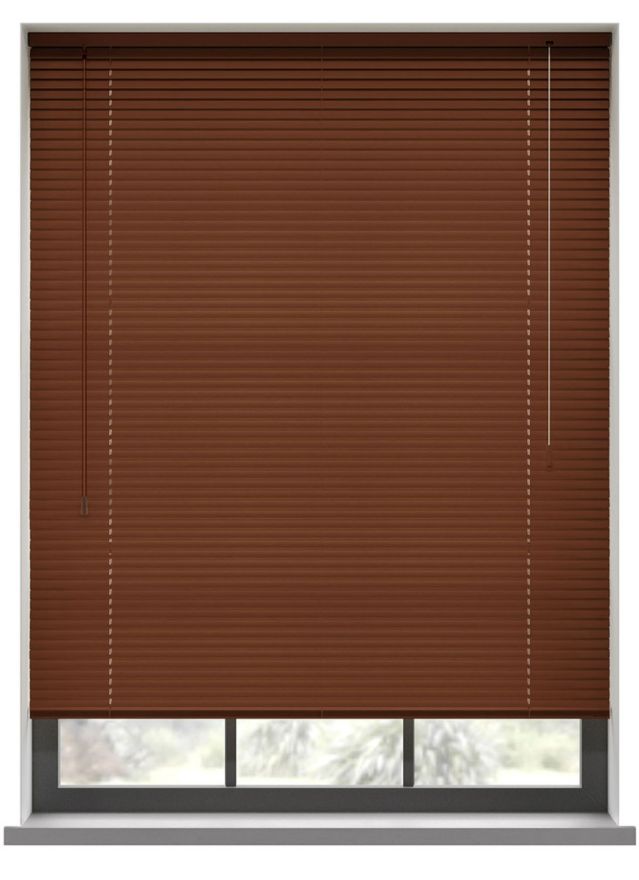 Burnt Brown Aluminium Venetian
