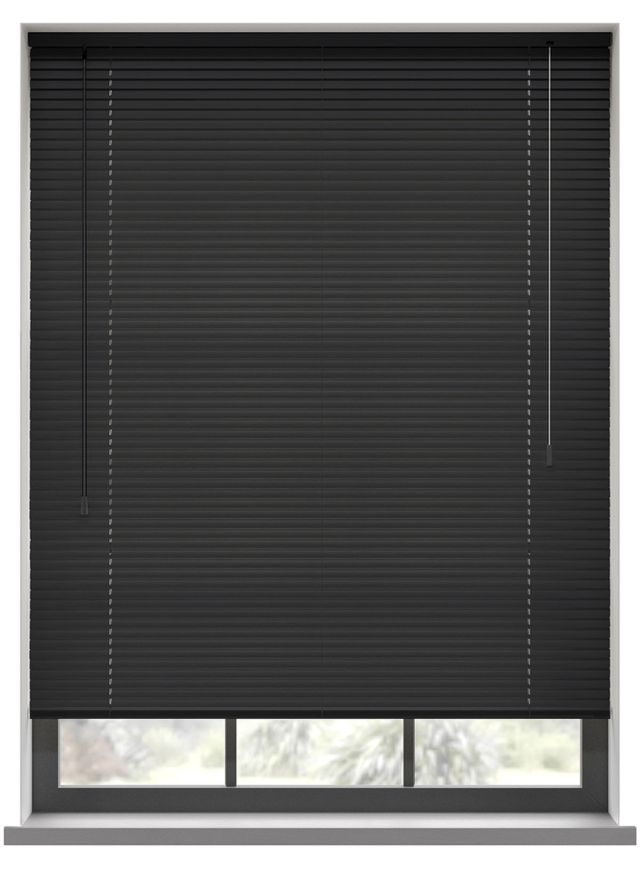 Matt Black Aluminium Venetian