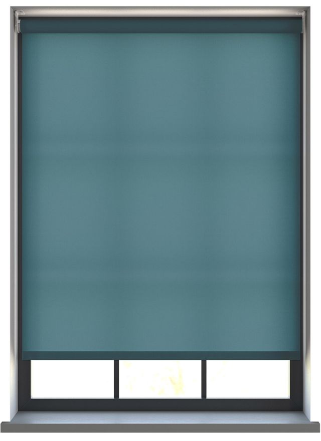 Burst Muted Teal Roller Blind
