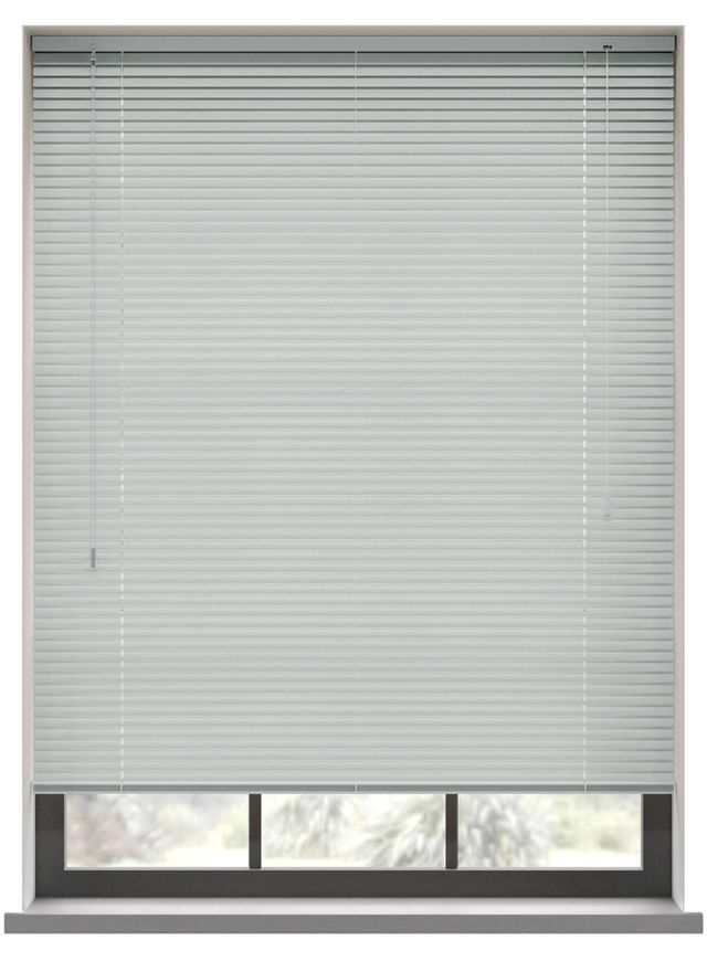 Brushed Titanium Aluminium Venetian