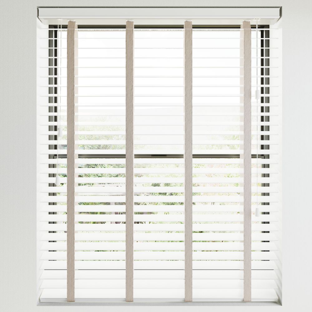 Real Wood Bliss White With Silk Paper Tape - IRE