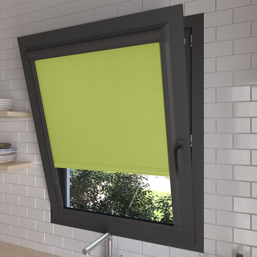  Amor Electric Lime Perfect Fit Blackout Roller