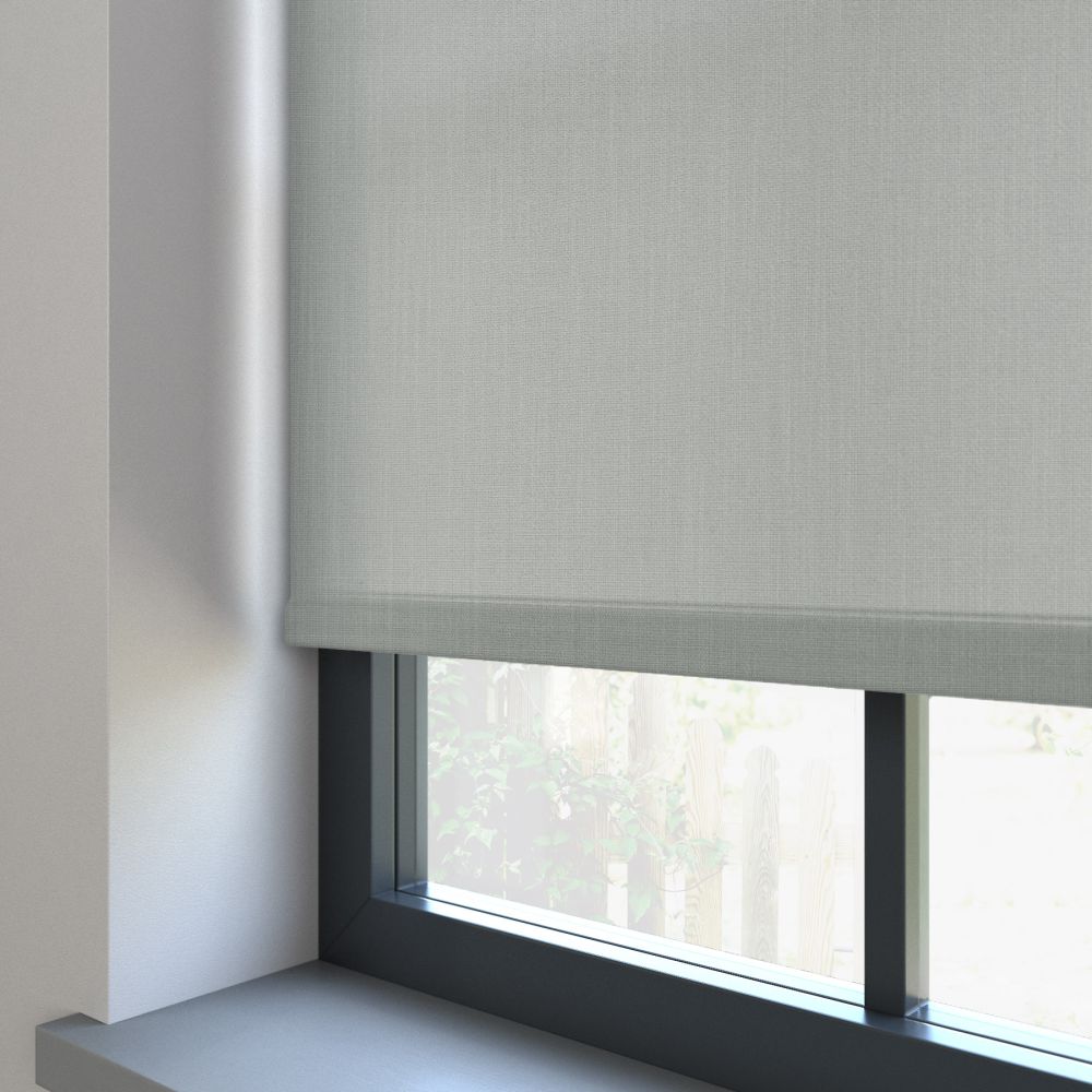Woven Duck Egg Roller Blind - IRE