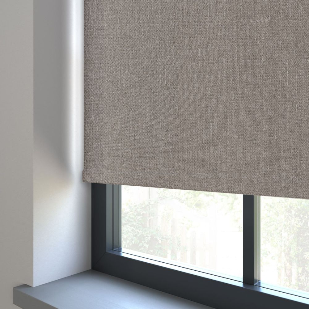 Lux Dark Gravel Roller Blind