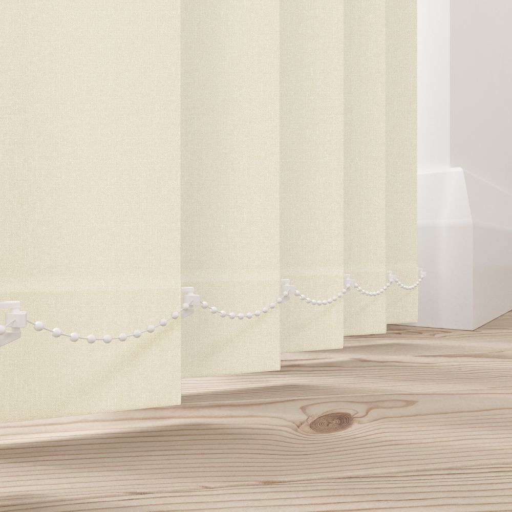 Lux Cream Vertical Blind