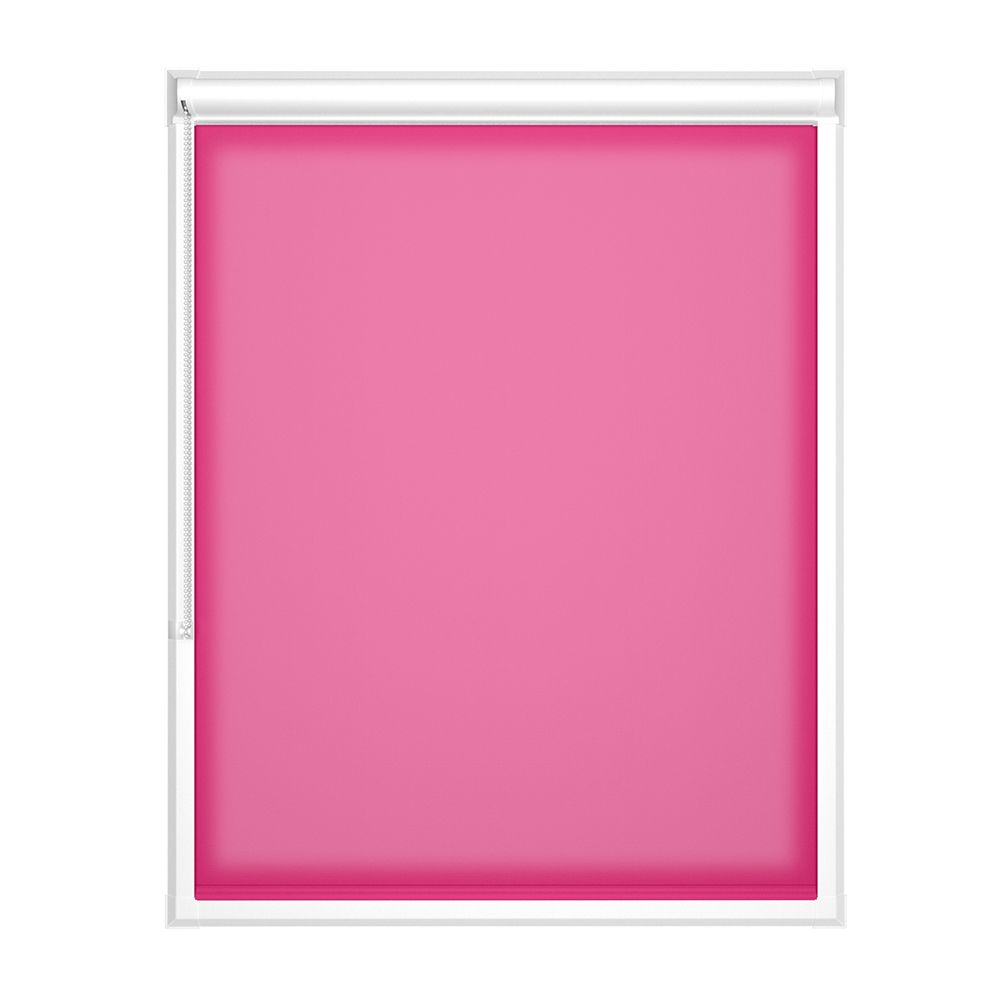 Burst Vibrant Pink Perfect Fit Dimout Roller