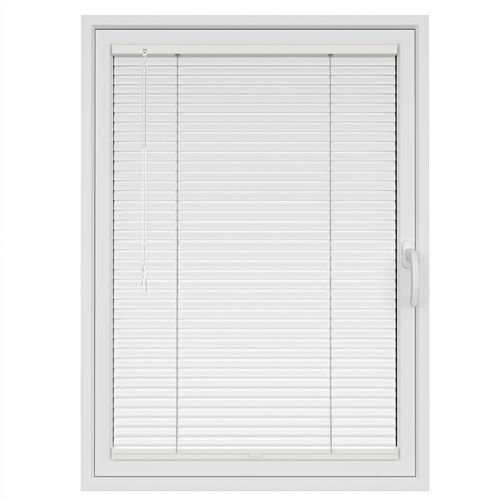 Gloss Pure White StickFitLite Aluminium Blind