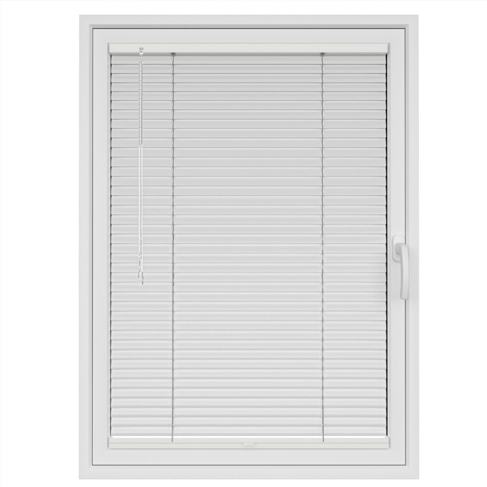 Gloss Soft White StickFitLite Aluminium Blind