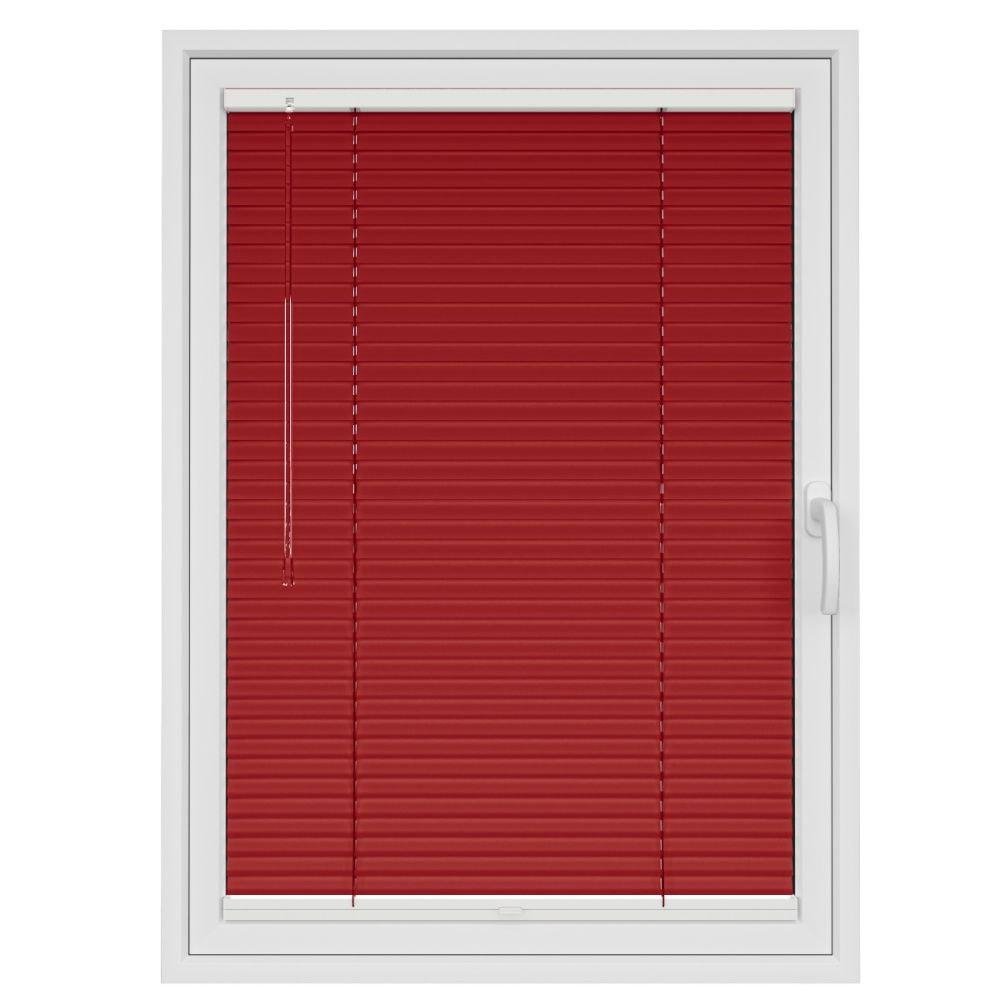 Rich Red StickFitLite Aluminium Blind
