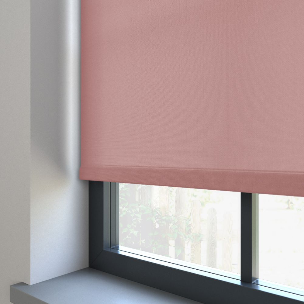 Burst Soft Peach Roller Blind - IRE