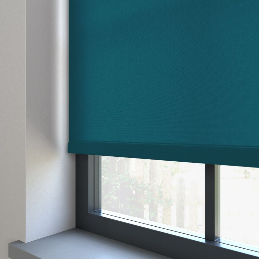 Burst Ocean Green Roller Blind - IRE