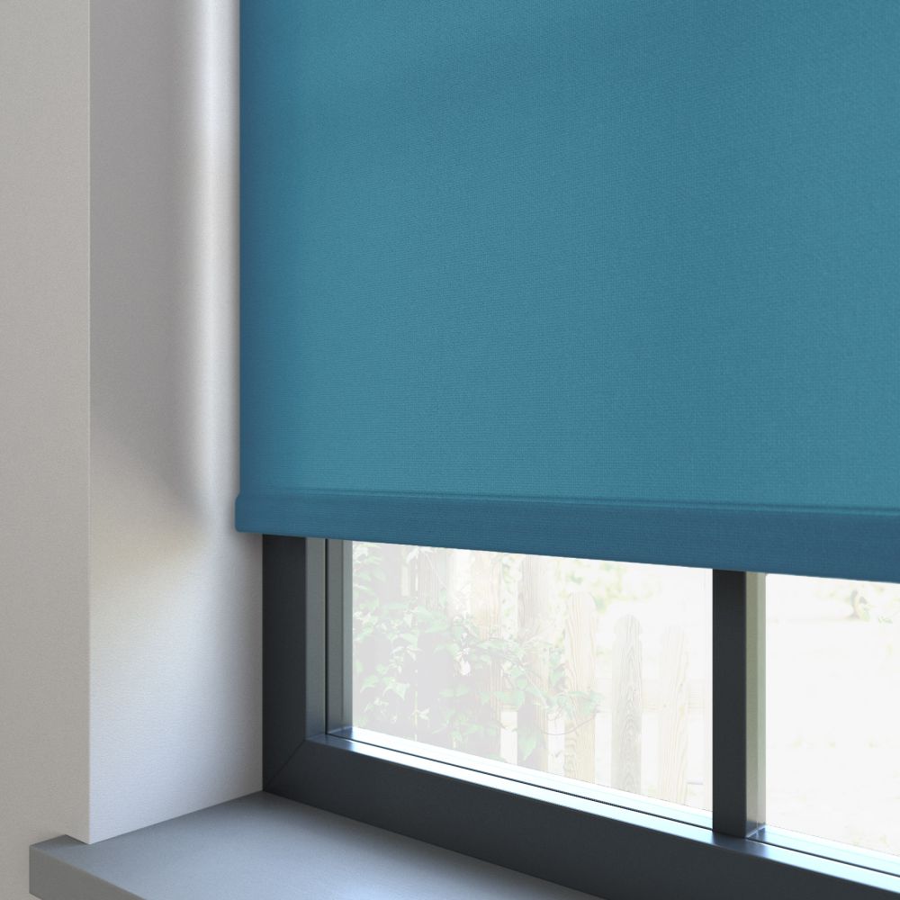 Burst Pastel Blue Roller Blind - IRE