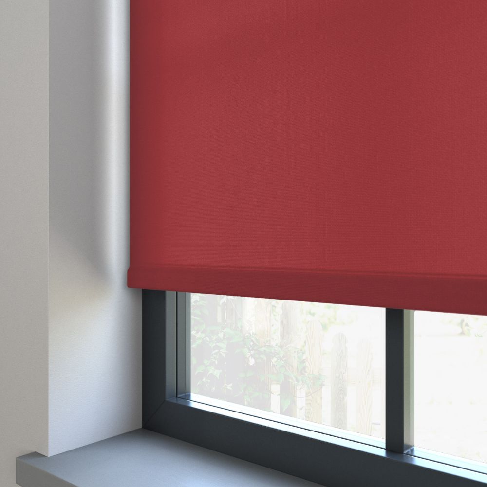 Burst Rouge Roller Blind - IRE