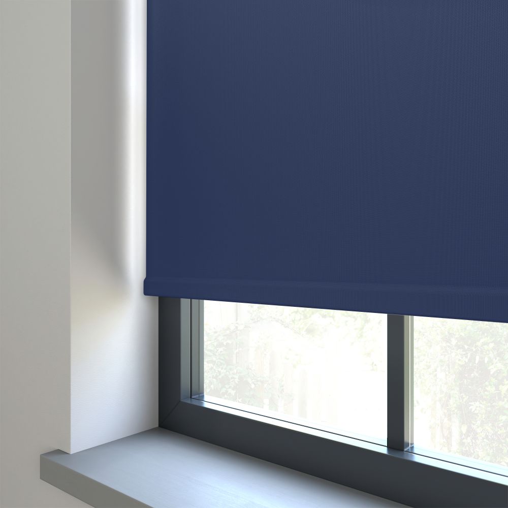 Gibson Navy Roller Blind - IRE