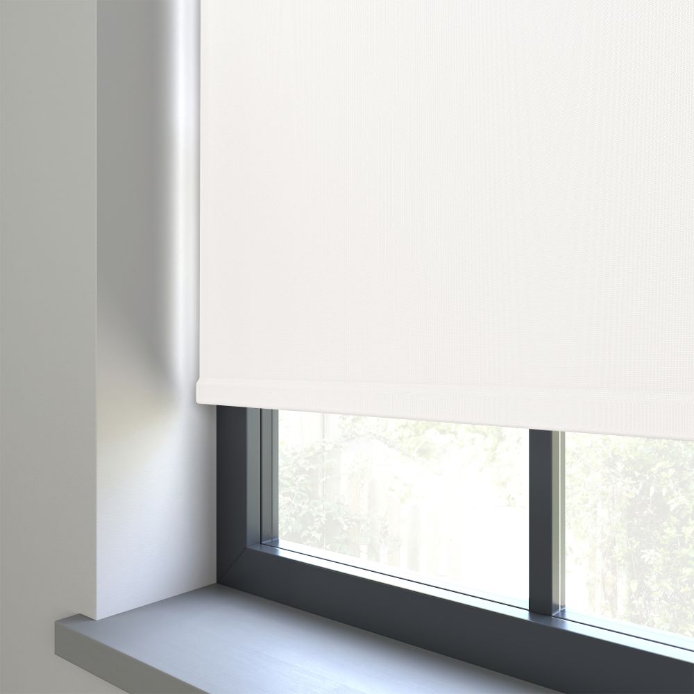 Gibson Perfect White Roller Blind - IRE
