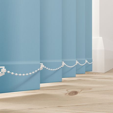 Amor Sky Blue Vertical Blind