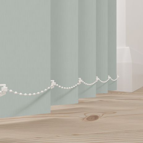Woven Duck Egg Vertical Blind