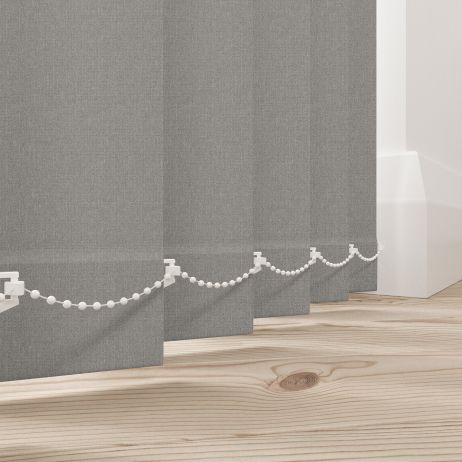 Lux Dark Gravel Vertical Blind