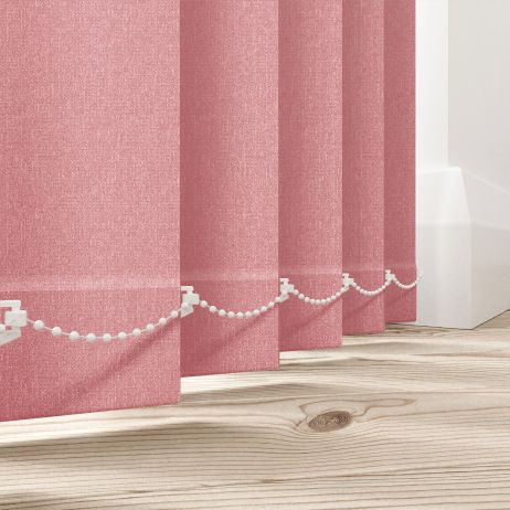 Lux Raspberry Vertical Blind