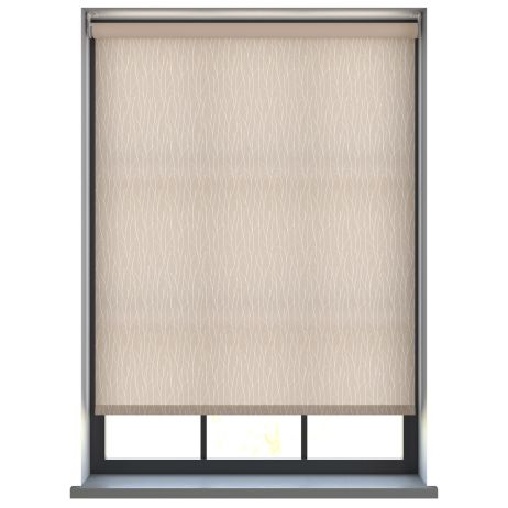 Crown Light Silver Roller Blind