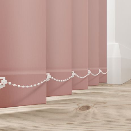 Burst Champagn Pink Vertical Blind