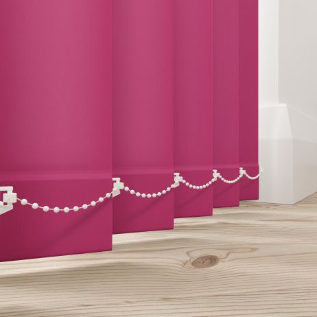 Burst Vibrant Pink Vertical Blind