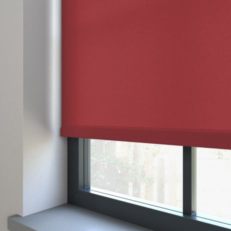 Burst Rouge Roller Blind