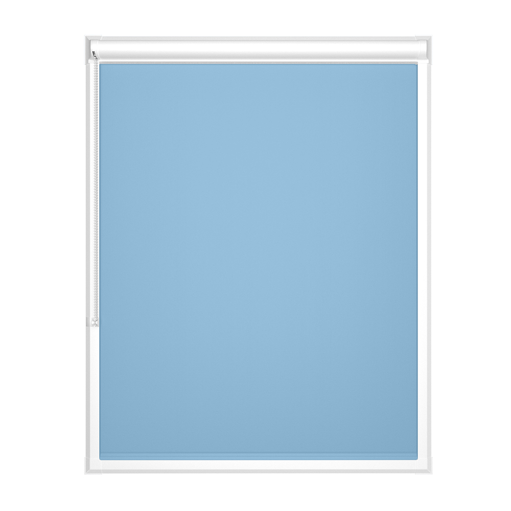 Amor Sky Blue Perfect Fit Blackout Roller