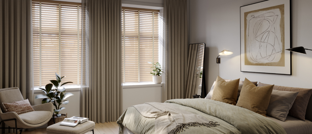 Modern blinds can be the perfect touch to any room.