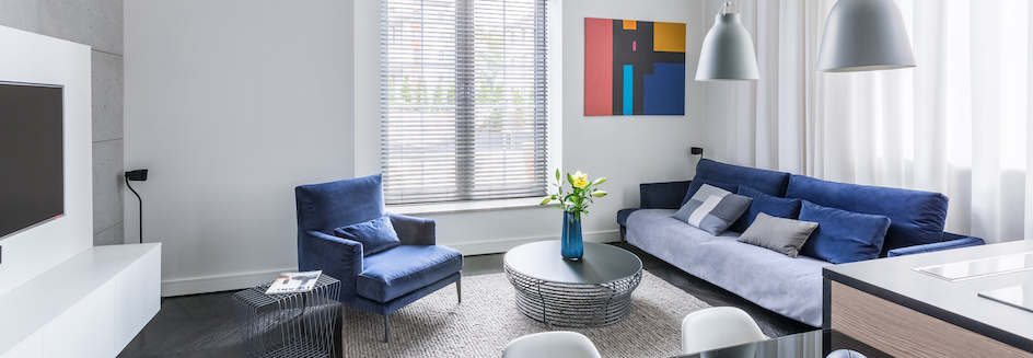Modern blinds can be the perfect touch to any room.