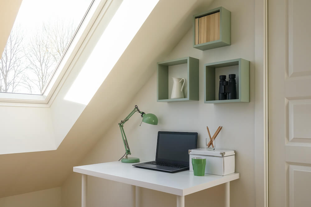 ideas for loft home office design