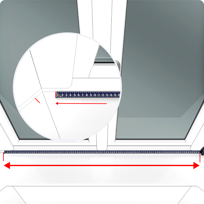 Measuring Blinds for Angled Bay Windows